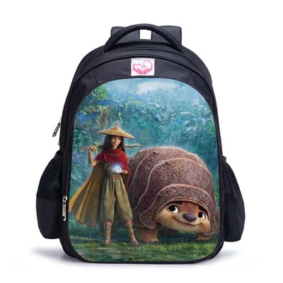 Raya and The Last Dragon double-layer backpack personalized school bag - Image 22