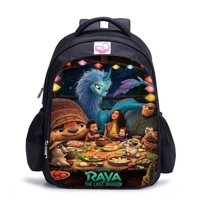 Raya and The Last Dragon double-layer backpack personalized school bag - Image 8