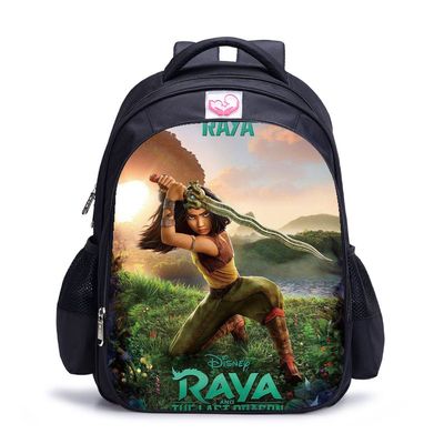 Raya and The Last Dragon double-layer backpack personalized school bag - Image 9