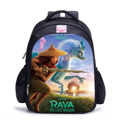 Raya and The Last Dragon double-layer backpack personalized school bag - Image 10