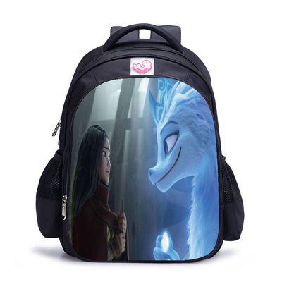 Raya and The Last Dragon double-layer backpack personalized school bag - Image 13