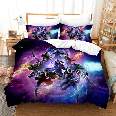 Devil May Cry 5 Comfortable Bedding Three-Piece Soft and Breathable Duvet Cover - Image 13
