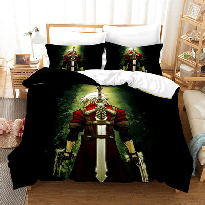 Devil May Cry 5 Comfortable Bedding Three-Piece Soft and Breathable Duvet Cover - Image 17