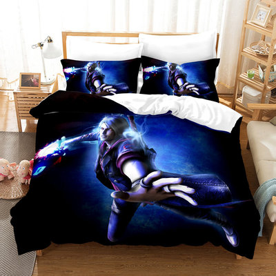 Devil May Cry 5 Comfortable Bedding Three-Piece Soft and Breathable Duvet Cover - Image 5