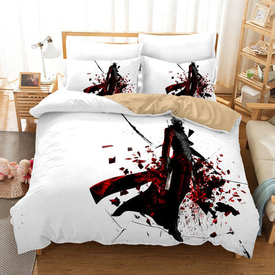 Devil May Cry 5 Comfortable Bedding Three-Piece Soft and Breathable Duvet Cover - Image 7