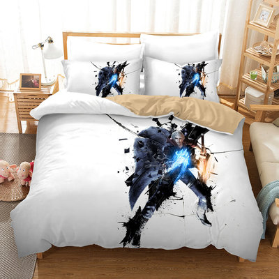 Devil May Cry 5 Comfortable Bedding Three-Piece Soft and Breathable Duvet Cover - Image 8