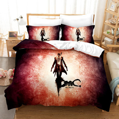 Devil May Cry 5 Comfortable Bedding Three-Piece Soft and Breathable Duvet Cover - Image 9
