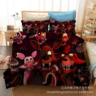 Five Nights at Freddy's Comfortable Bedding Three-Piece Soft and Breathable Duvet Cover - Image 13