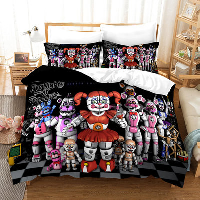 Five Nights at Freddy's Comfortable Bedding Three-Piece Soft and Breathable Duvet Cover - Image 5