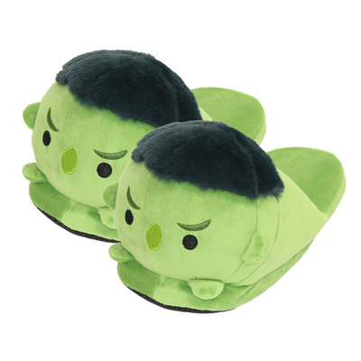 Hulk Indoor Warmful Plush Slippers Gift