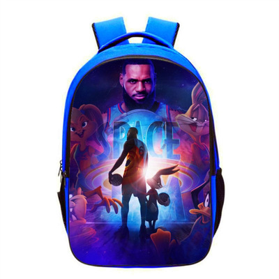 Space Jam Backpack School Bag Blue - Image 6