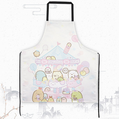 Professional Kitchen Apron-Sumikkogurashi-Aprons Comfortable Perfect For Cooking Guide - Image 3