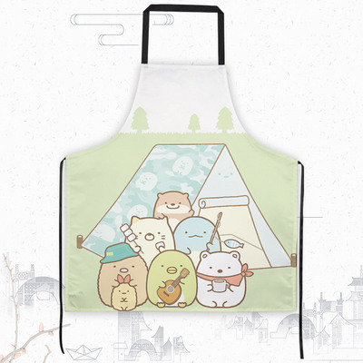 Professional Kitchen Apron-Sumikkogurashi-Aprons Comfortable Perfect For Cooking Guide - Image 5