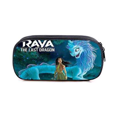 Raya and The Last Dragon Cosmetic Bags Boys Girls Children Large Pencil Case Purse Storage Bags Women Men Multifunction Makeup Bag - Image 4