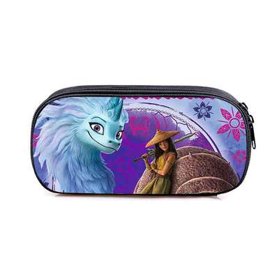 Raya and The Last Dragon Cosmetic Bags Boys Girls Children Large Pencil Case Purse Storage Bags Women Men Multifunction Makeup Bag - Image 8