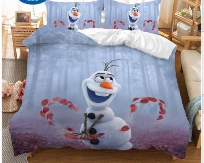 Frozen Comfortable Bedding Three-Piece Soft and Breathable Duvet Cover - Image 15