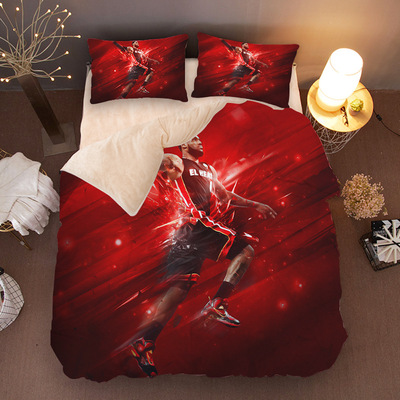 LeBron James Comfortable Bedding Three-Piece Soft and Breathable Duvet Cover - Image 15