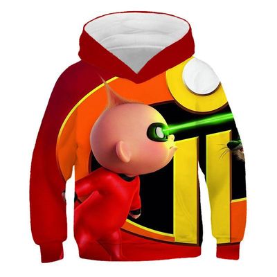 New 3D Print Clothes The Incredibles Hoodie Streetwear Children Game Anime Oversize Pullover Kids Sweatshirt - Image 3