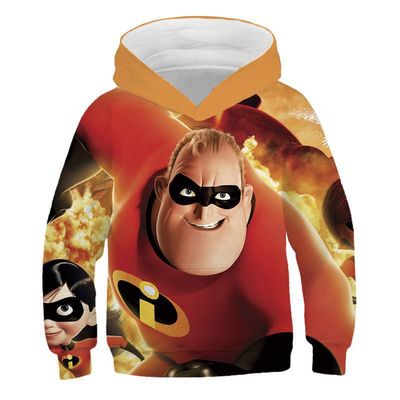 New 3D Print Clothes The Incredibles Hoodie Streetwear Children Game Anime Oversize Pullover Kids Sweatshirt - Image 6