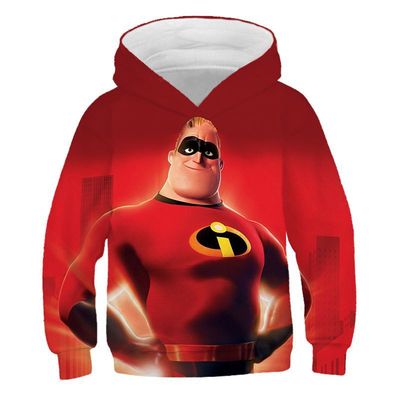 New 3D Print Clothes The Incredibles Hoodie Streetwear Children Game Anime Oversize Pullover Kids Sweatshirt - Image 7