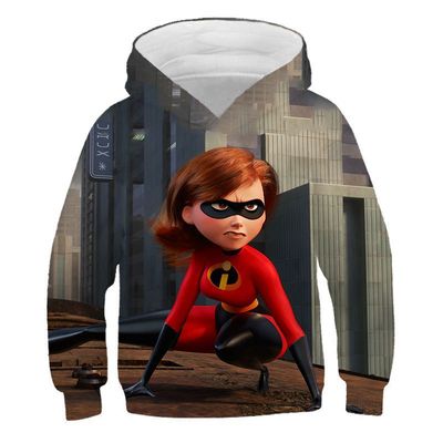 New 3D Print Clothes The Incredibles Hoodie Streetwear Children Game Anime Oversize Pullover Kids Sweatshirt - Image 8