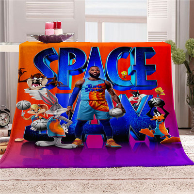 Space Jam: A New Legacy Blankets Printing Soft Nap Blanket On Home/Sofa/Office Portable Travel Cover Blanket - Image 10