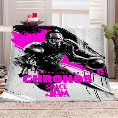 Space Jam: A New Legacy Blankets Printing Soft Nap Blanket On Home/Sofa/Office Portable Travel Cover Blanket - Image 11