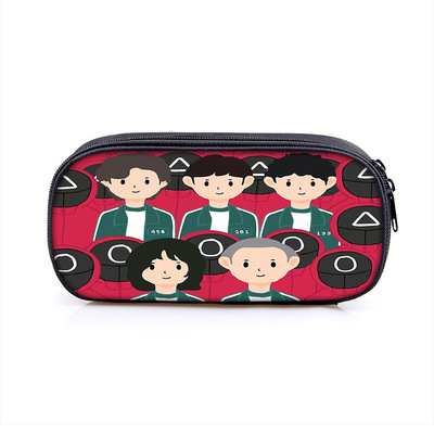 Squid Game Pen Case Student’s Large Capacity Pencil Bag Gift - Image 5