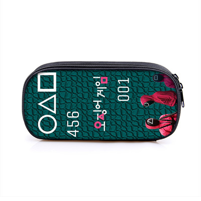 Squid Game Pen Case Student’s Large Capacity Pencil Bag Gift - Image 11