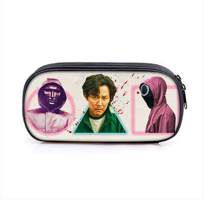 Squid Game Pen Case Student’s Large Capacity Pencil Bag Gift - Image 14