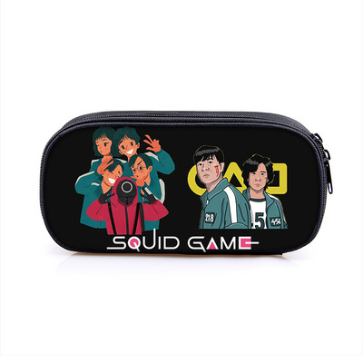 Squid Game Pen Case Student’s Large Capacity Pencil Bag Gift - Image 18