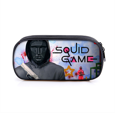 Squid Game Pen Case Student’s Large Capacity Pencil Bag Gift - Image 21