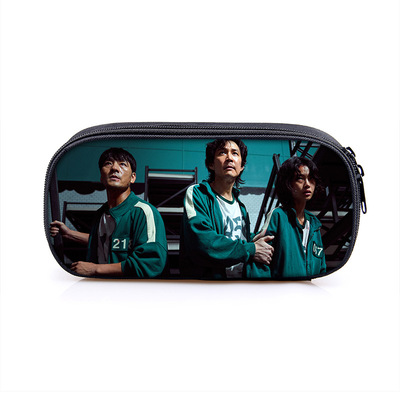 Squid Game Pen Case Student’s Large Capacity Pencil Bag Gift - Image 23