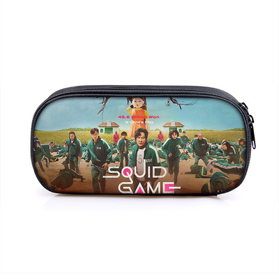 Squid Game Pen Case Student’s Large Capacity Pencil Bag Gift - Image 24