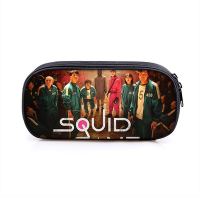 Squid Game Pen Case Student’s Large Capacity Pencil Bag Gift - Image 25