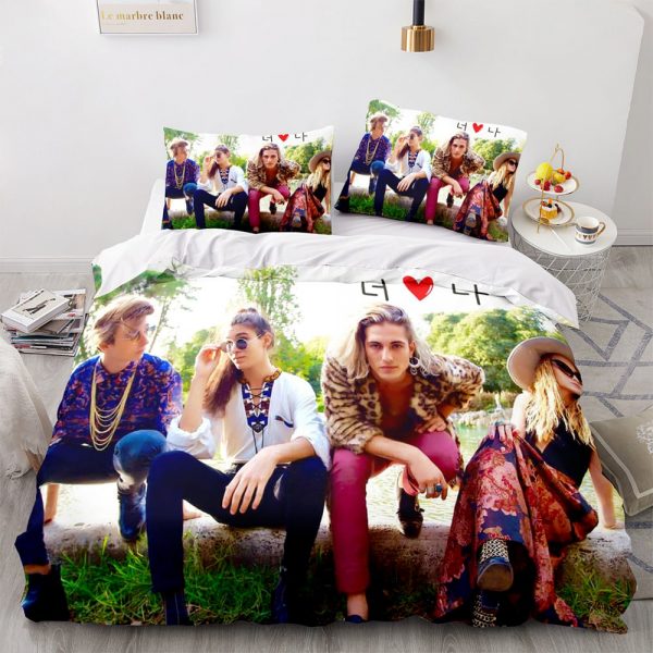 Maneskin Comfortable Bedding Three-Piece Soft and Breathable Duvet Cover - Image 10