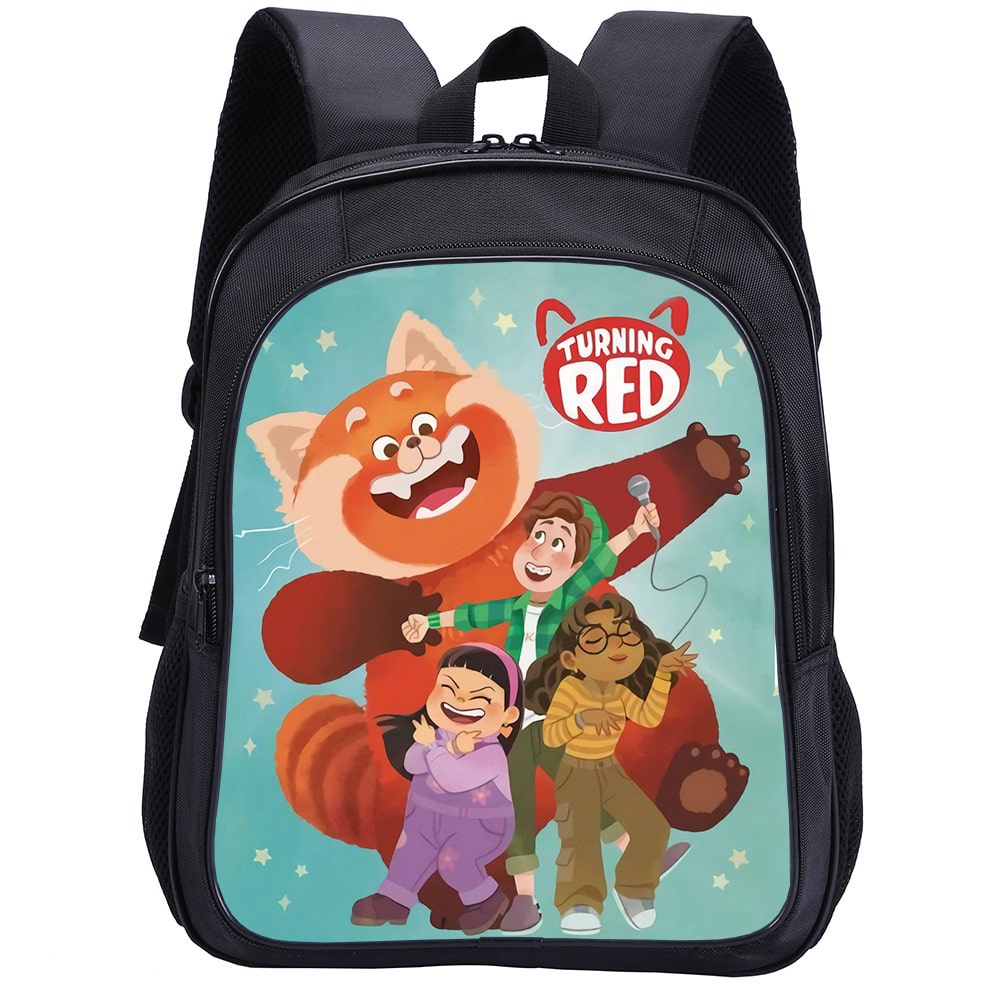 13 Inch Turning Red Children's School Bag Kindergarten Backpack Student Backpack
