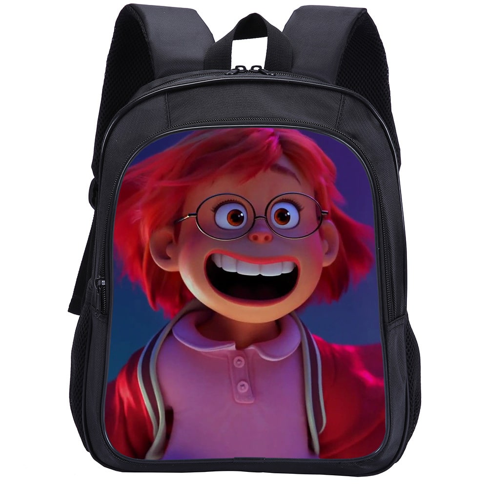 13 Inch Turning Red Children's School Bag Kindergarten Backpack Student Backpack - Image 4