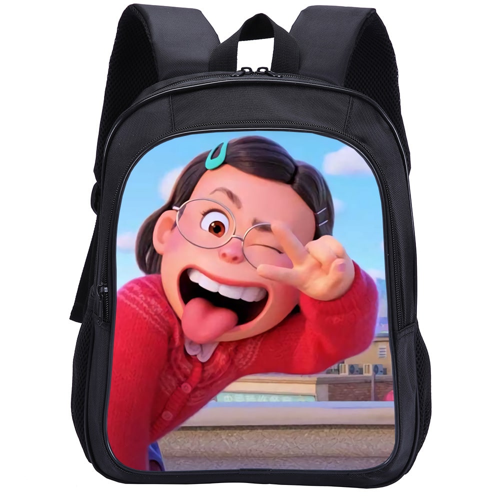 13 Inch Turning Red Children's School Bag Kindergarten Backpack Student Backpack - Image 6