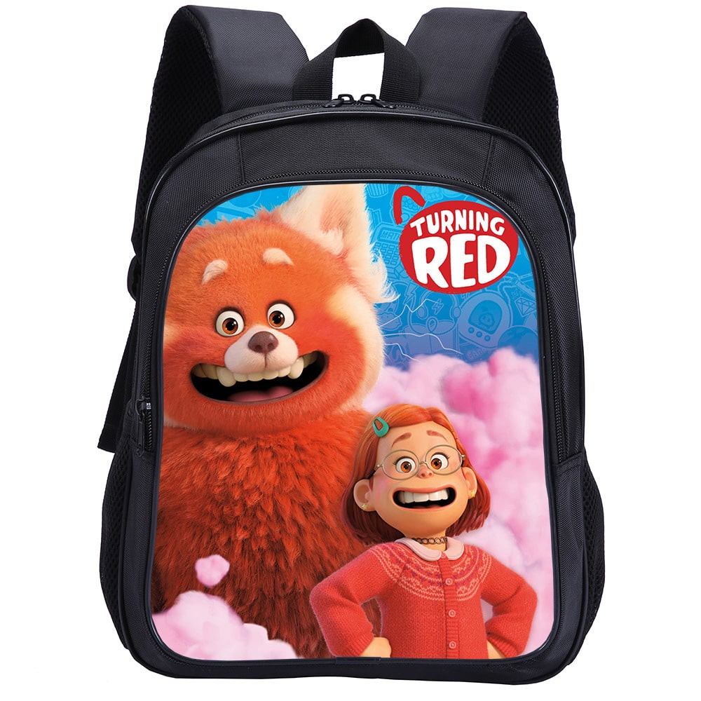 13 Inch Turning Red Children's School Bag Kindergarten Backpack Student Backpack - Image 7