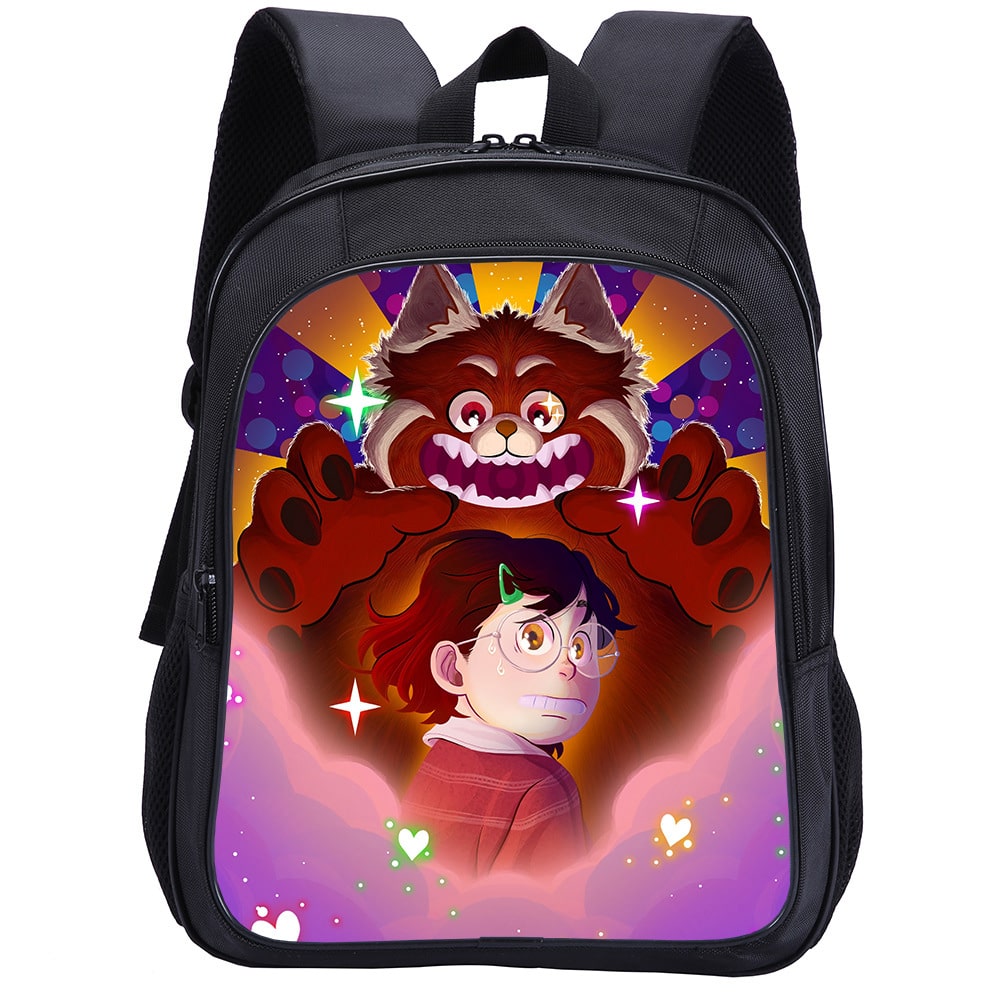13 Inch Turning Red Children's School Bag Kindergarten Backpack Student Backpack - Image 11
