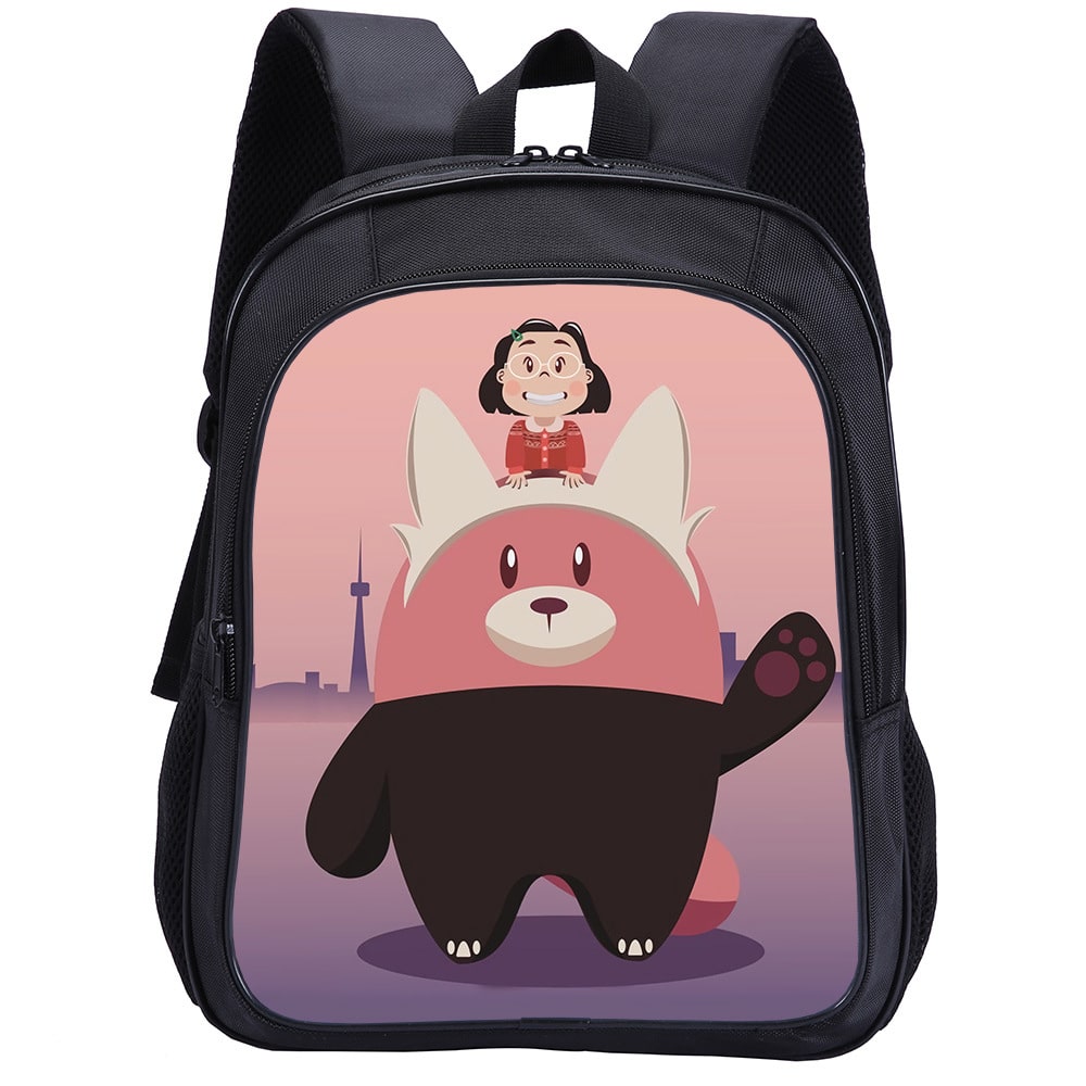 13 Inch Turning Red Children's School Bag Kindergarten Backpack Student Backpack - Image 12