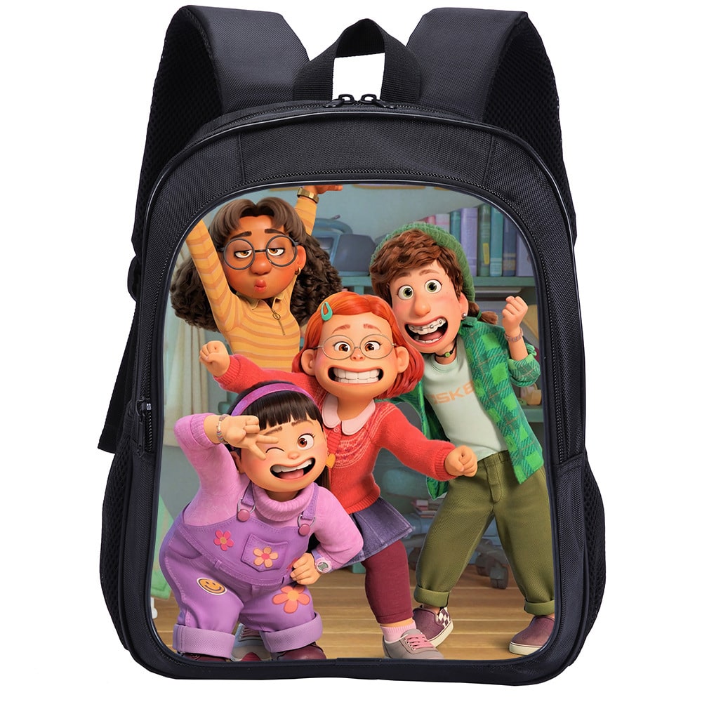 13 Inch Turning Red Children's School Bag Kindergarten Backpack Student Backpack - Image 14