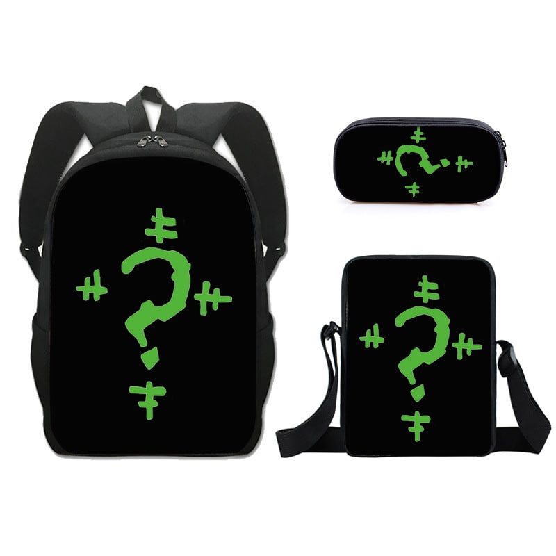 16 Inch The Batman Backpack School Bag+Messenger Bag+Pencil Bag - Image 24