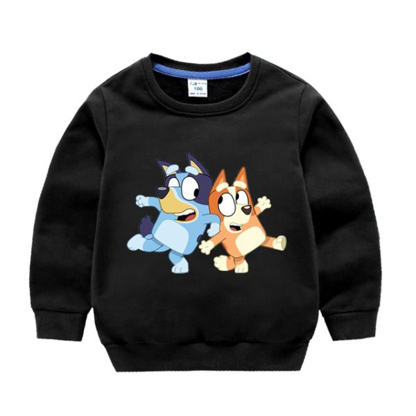 Bluey Sweatshirts Boys Hoodies Toddler Fashion Casual Baby Girls Boy Kids Sweatshirt - Image 6