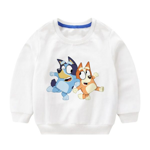 Bluey Sweatshirts Boys Hoodies Toddler Fashion Casual Baby Girls Boy Kids Sweatshirt - Image 8