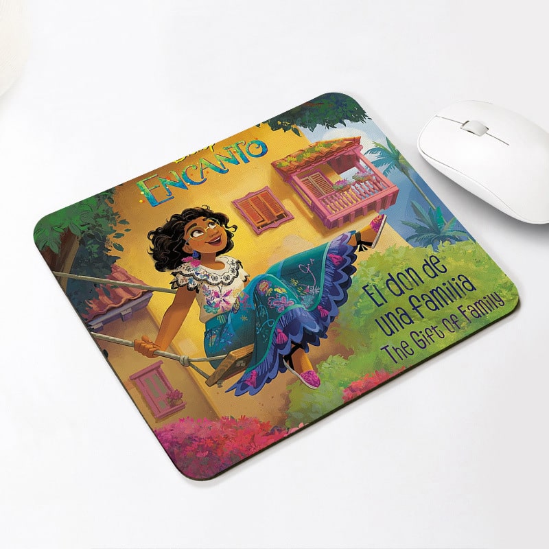 Encanto Pattern Anti-Slip Laptop PC Gaming Mouse Pad
