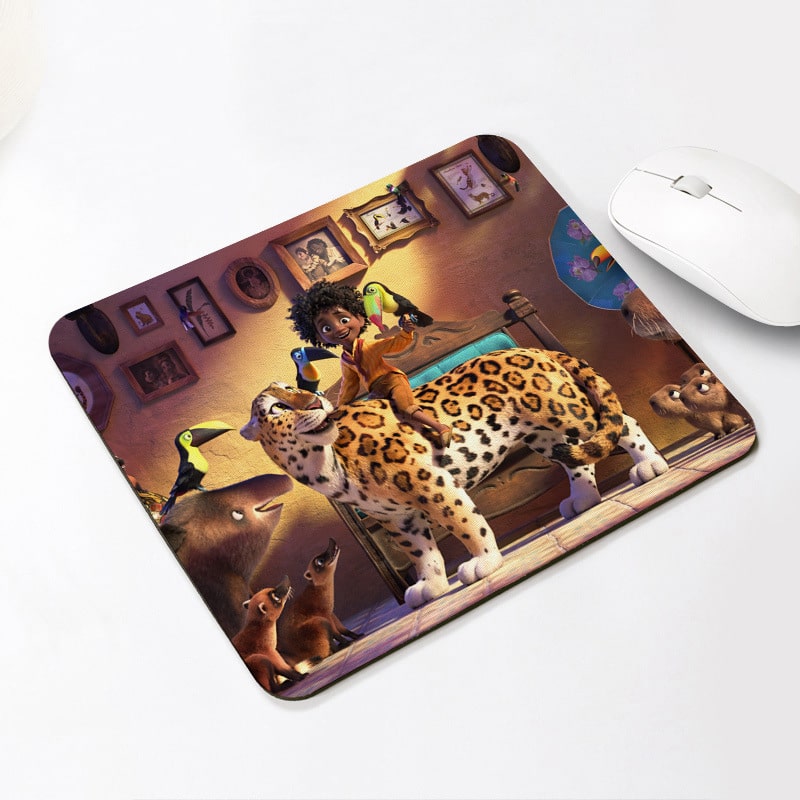 Encanto Pattern Anti-Slip Laptop PC Gaming Mouse Pad - Image 4