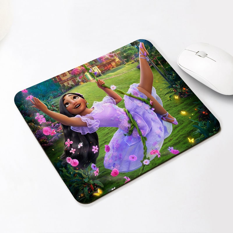 Encanto Pattern Anti-Slip Laptop PC Gaming Mouse Pad - Image 7