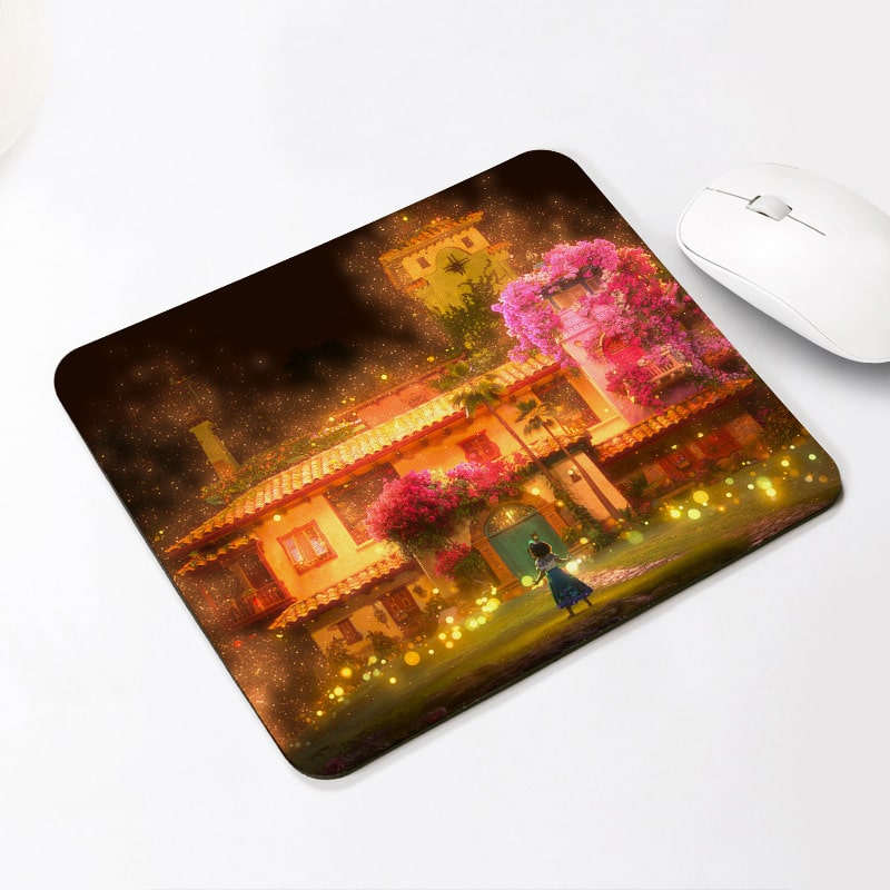 Encanto Pattern Anti-Slip Laptop PC Gaming Mouse Pad - Image 8